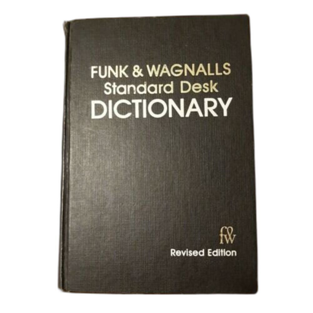 Funk & Wagnalls Standard Desk Dictionary 1977